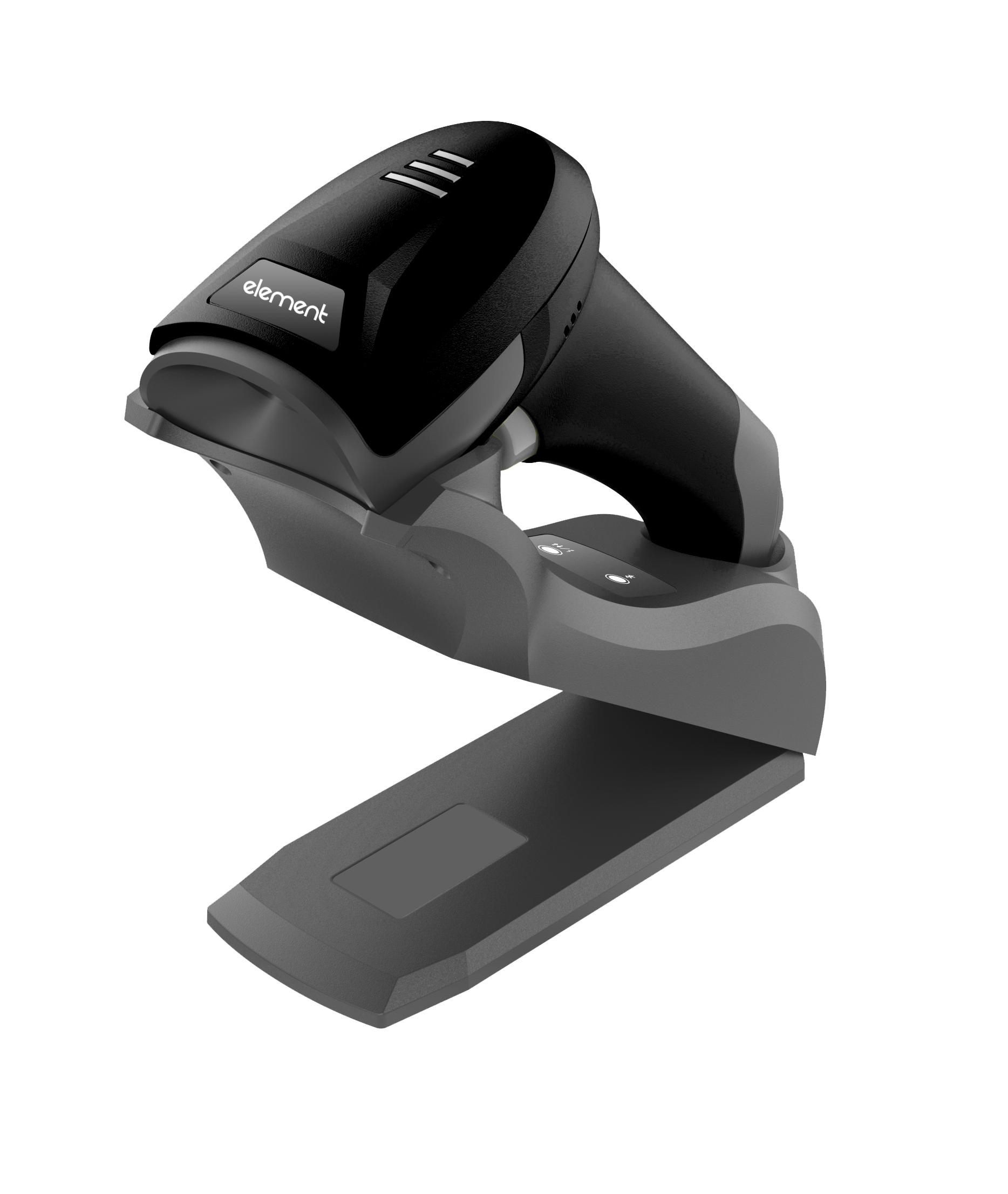 Element P303BT 2D Cordless Bluetooth Barcode Scanner. Omni-directional reading of 1D, 2D and QR Codes.