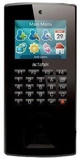 ACTAtek MF-ACTA-1K-P-SMa-C Employee Time Clock with Mifare Reader, PIN & Camera - 1K Users