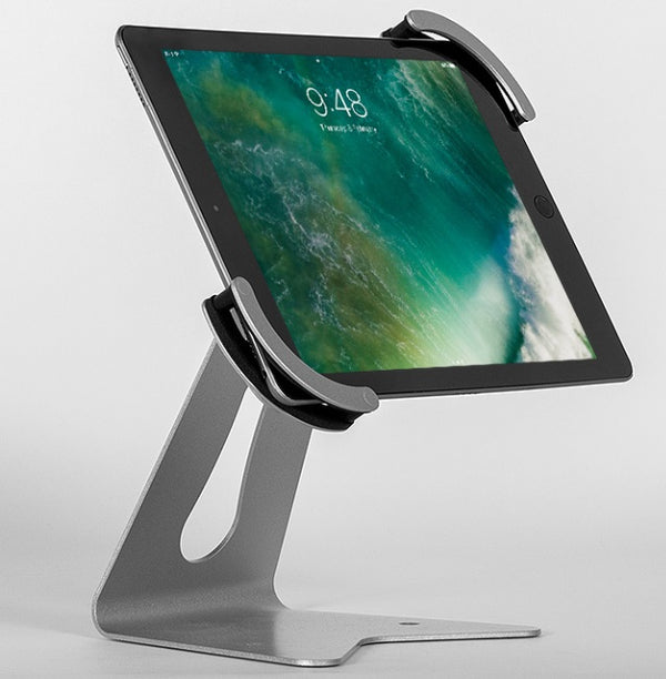 Bosstab Twist Universal Tablet Stand Medium Size, capable of adapting to a wide range of tablet sizes.