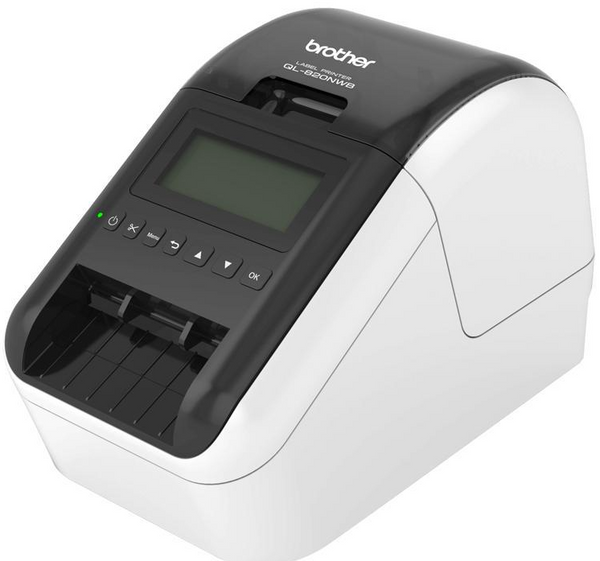 Brother QL-820NWB Adhesive Label Printer from idcwonline.