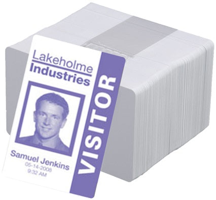 HID UltraCard 82135 CR80 Rewritable Plastic ID Card