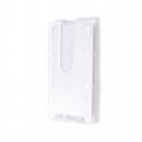 Rigid Frosted ID card holder with thumb slide hole from idcwonline. For portrait ID cards.