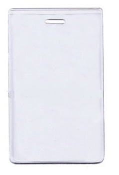 Heavy Duty Flexible ID Card Holder for portrait ID cards from idcwonline.