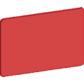 Red Coloured CR-80 Plastic ID Cards