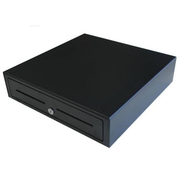 Cash Drawer VPOS C410 5 Note 8 Coin 12V Black