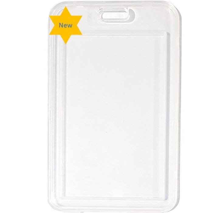 ID Card Holder Heavy Duty Polypropene Clear CH-IDCW1180V - Pkt 100