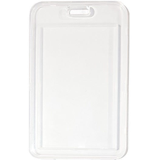 ID Card Holder Heavy Duty Polypropene Clear CH-IDCW1180V - Pkt 100