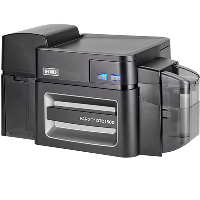 HID FARGO DTC1500 Single Sided ID Card Printer from idcwonline.