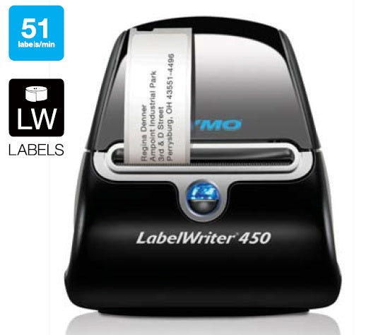 Dymo Label Writer 450 Direct Thermal Label Printer from idcwonline.