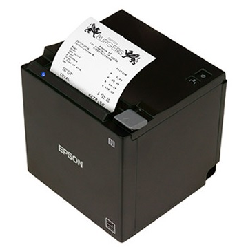  Black EPSON TM-M3011 Receipt Printer Ethernet + USB + Bluetooth from idcwonline.