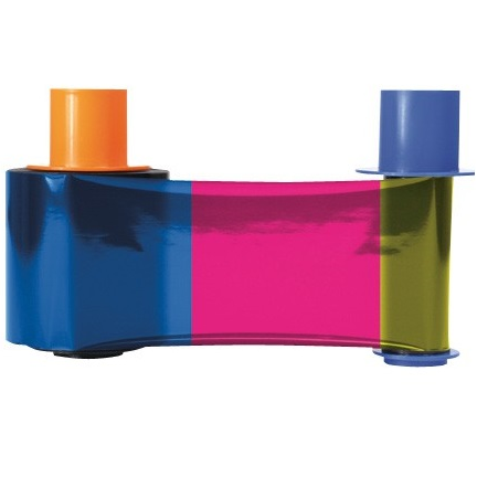 FARGO 45200 YMCKO full colour ribbon for Fargo DTC4500e single-sided ID card printer from idcwonline.