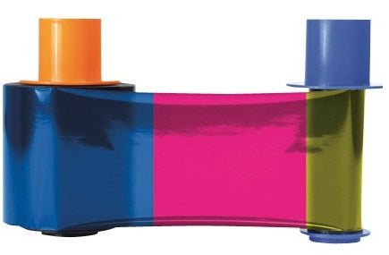 HID FARGO 84051 YMCK Colour ribbon for Fargo HDP5000 Series ID card printer. 