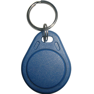 MIFARE Classic 1K Blue Key Fob from idcwonline.