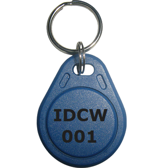 Custom Printed MIFARE Classic 1K S50 Key Fob available from idcwonline.