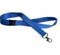 Premium Royal Blue Lanyard 15mm Wide With Heavy Duty Swivel Claw Clip and Safety Breakaway