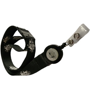 Australian Government Lanyard With Sewn In Mini Reel L-AUSTGSMR (50 Pack)