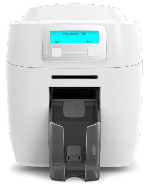 Magicard 300 Dual Sided ID Card Printer With Magnetic Encoder.