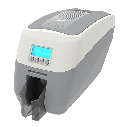 I Magic Card Machine Magicard 600 ID Card Printer - 600DPI Single Sided Combi Smartcard Enc