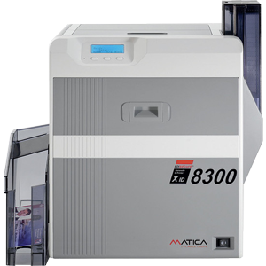 Matica XID8300 Dual Sided Retransfer ID Card Printer With Magnetic Encoder from idcwonline.