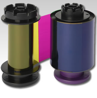 Evolis RT5F011SAA YMCKK colour ribbon for use in Evolis Avansia Retransfer ID Card Printer from idcwonline.