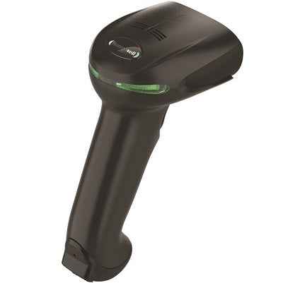 Honeywell Imager Xenon 1950G 2DSR (Standard Range) USB with integrated ratchet stand.