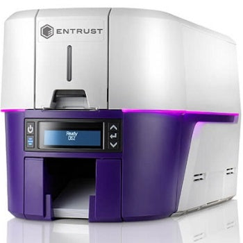 Entrust Sigma DS2 Single Sided Plastic ID Card Printer from idcwonline.