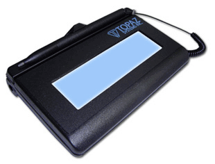 Topaz SignatureGem LCD T-LBK462-HSB-R 1x5 USB Backlit Signature Capture Pad