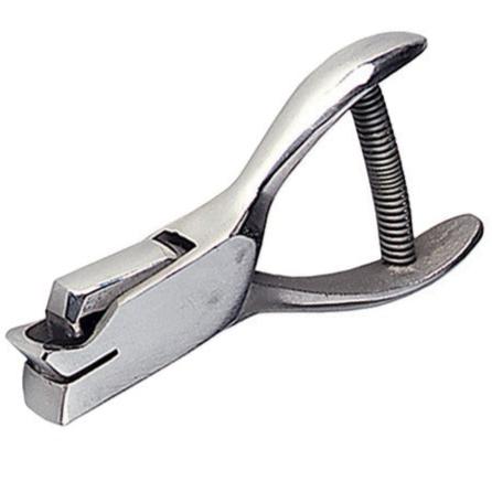 Heavy Duty Plier Style Slot Punch for Punching Plastic ID Cards from idcwonline.